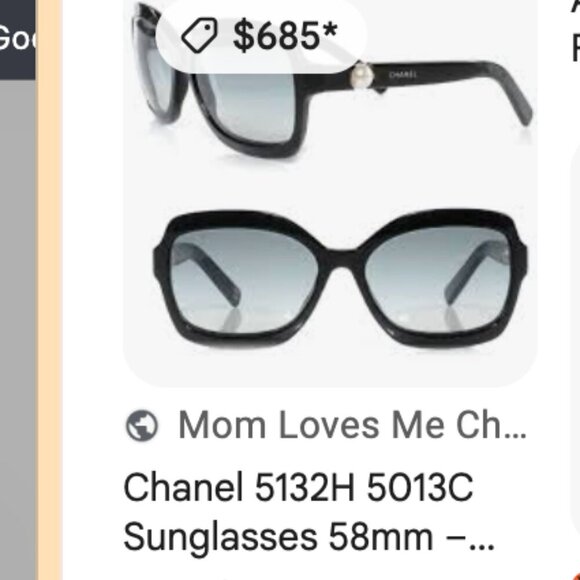 Chanel Pearl Sunglasses 5132-H Black - Picture 17 of 17